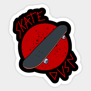 Skate division Sticker